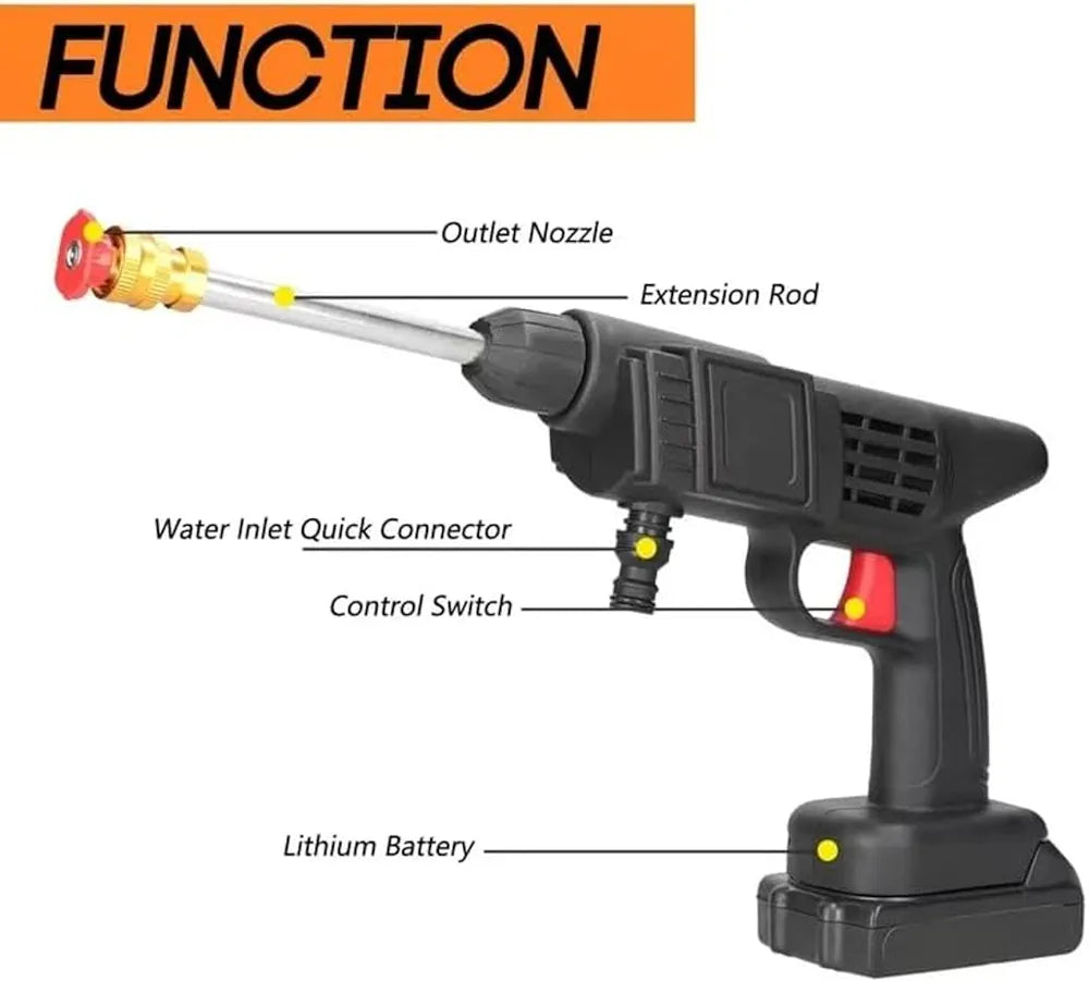 High Pressure Car Wash Gun