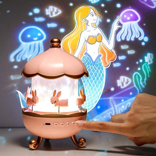 Rabbits Night Light Projector